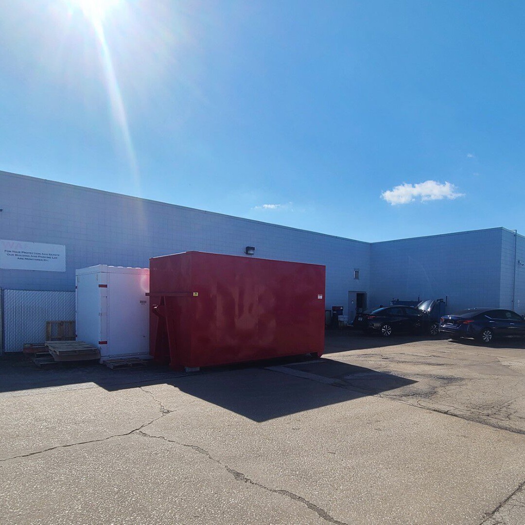 Commercial Building in St Louis Painting Example Back View